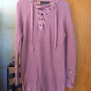 Polly & Esther sweater dress. Size L